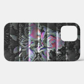 Techno-Blumenstrauß Case-Mate iPhone Hülle (Rückseite (Horizontal))
