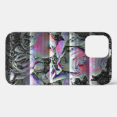 Techno-Blumenstrauß Case-Mate iPhone Hülle (Rückseite (Horizontal))
