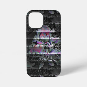 Techno-Blumenstrauß  iPhone 12 Mini Hülle