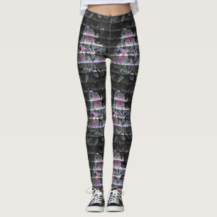Techno-Blumenstrauß Leggings