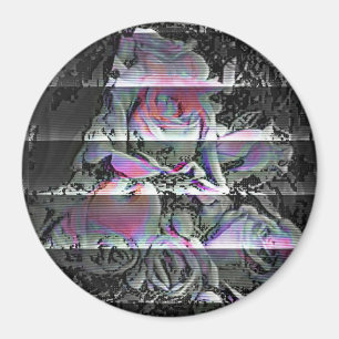Techno-Blumenstrauß Magnet