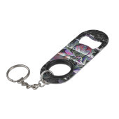 Techno-Blumenstrauß Mini Flaschenöffner (Vorderseite Schrägansicht)