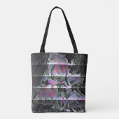 Techno Blumenstrauß Tasche (Rückseite)