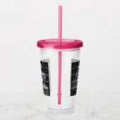 Techno Bouquet Acrylic Tumbler Acryltrinkbecher (Rechts)