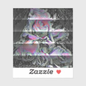 Techno Bouquet Aufkleber (Blatt)