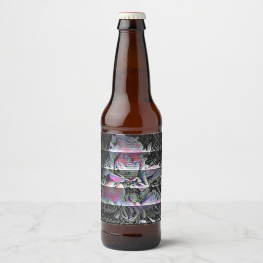 Techno Bouquet Bierflaschenetikett (Vorderseite)