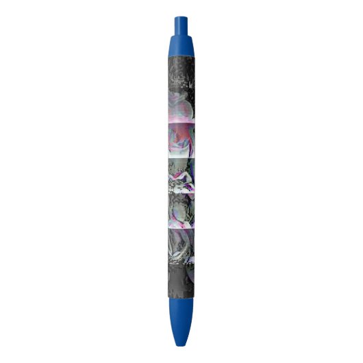 Techno Bouquet Black Ink Pen Kugelschreiber (Vorderseite Vertikal)