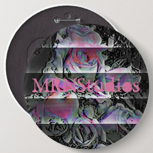 Techno Bouquet Button (Vorne & Hinten)