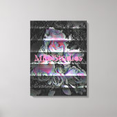 Techno Bouquet Canvas Print Leinwanddruck (Vorderseite)