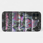 Techno Bouquet Case-Mate iPhone Hülle (Rückseite (Horizontal))