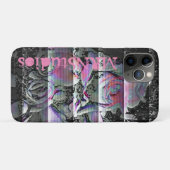 Techno Bouquet Case-Mate iPhone Hülle (Rückseite (Horizontal))