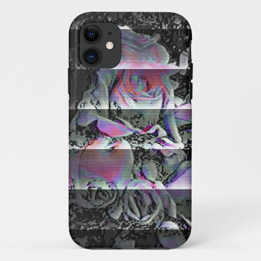 Techno Bouquet Case-Mate iPhone Hülle (Rückseite)