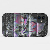 Techno Bouquet Case-Mate iPhone Hülle (Rückseite (Horizontal))
