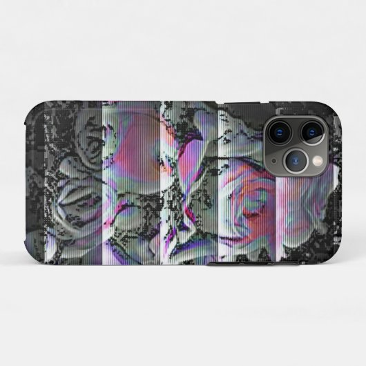 Techno Bouquet Case-Mate iPhone Hülle (Rückseite (Horizontal))