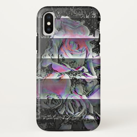 Techno Bouquet Case-Mate iPhone Hülle (Rückseite)