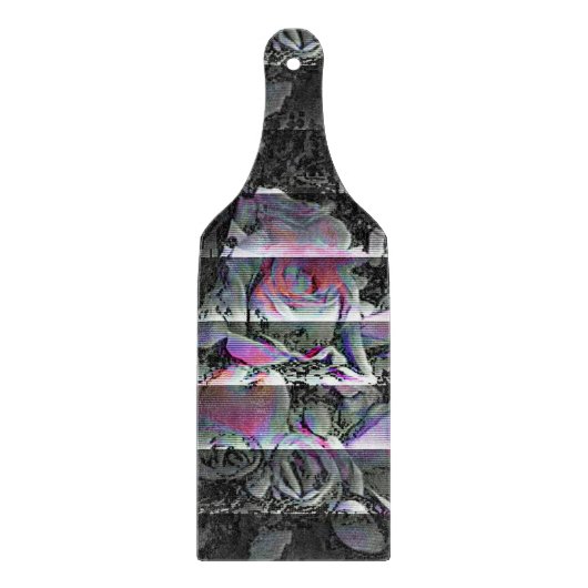 Techno Bouquet Cutting Board Schneidebrett (Vorderseite)