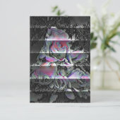 Techno Bouquet Dankeskarte (Stehend Vorderseite)