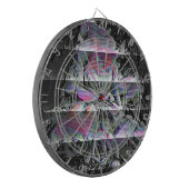 Techno Bouquet Dartscheibe (Vorderseite Links)