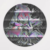 Techno Bouquet Etiketten (Design 1)