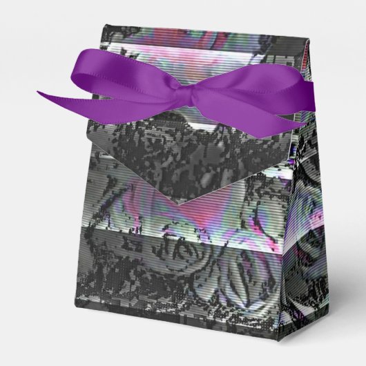 Techno Bouquet Favor Box Geschenkschachtel (Vorderseite)