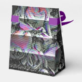 Techno Bouquet Favor Box Geschenkschachtel (Rückseite)