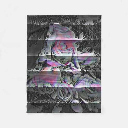 Techno Bouquet Fleece-Decke Fleecedecke (Vorderseite)