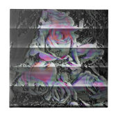 Techno Bouquet Fliese (Vorderseite)