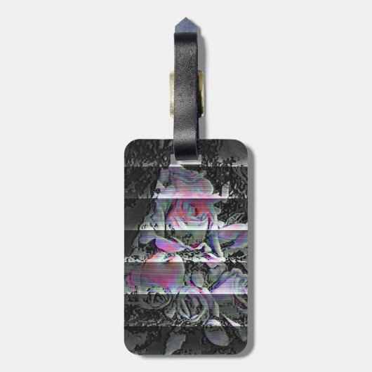 Techno Bouquet Gepäckanhänger (Rückseite vertikal)