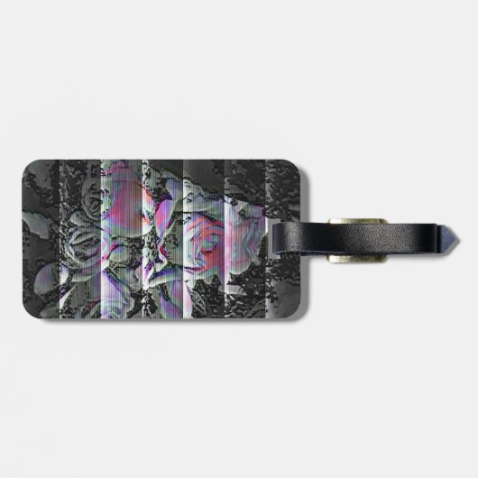 Techno Bouquet Gepäckanhänger (Rückseite horizontal)