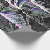 Techno Bouquet Geschenkpapier (Ecke)