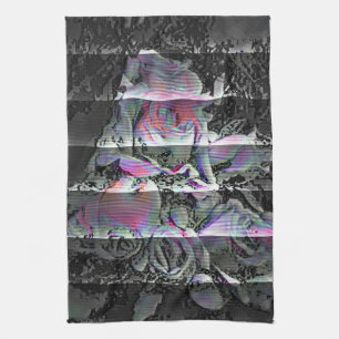 Techno Bouquet Geschirrtuch