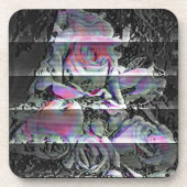 Techno Bouquet Getränkeuntersetzer (Vorderseite)