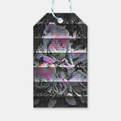 Techno Bouquet Gift Tags Geschenkanhänger (Rückseite)