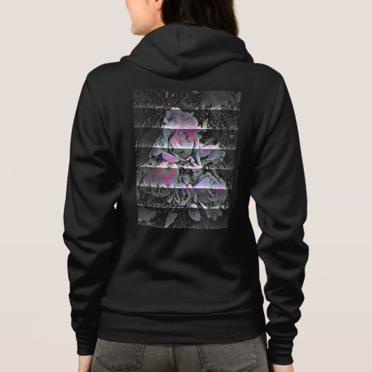 Techno Bouquet Hoodie (Rückseite)