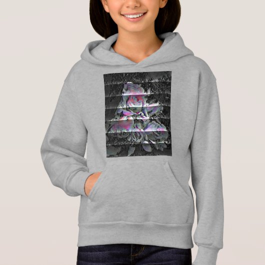 Techno Bouquet Hoodie (Vorderseite)
