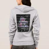 Techno Bouquet Hoodie (Rückseite)
