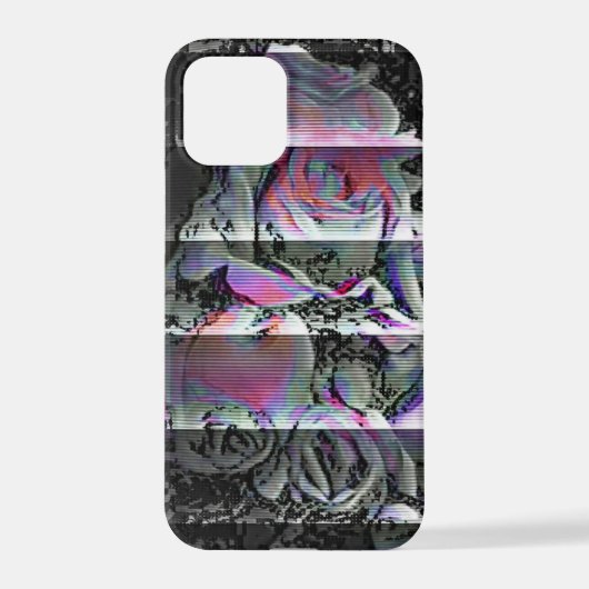 Techno Bouquet iPhone Hülle (Rückseite)