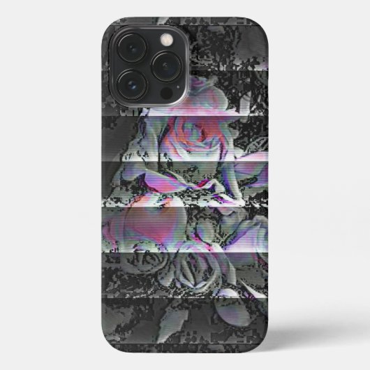 Techno Bouquet iPhone Hülle (Rückseite)