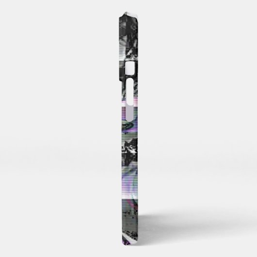 Techno Bouquet iPhone Hülle (Linke Seite)