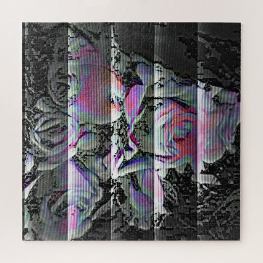 Techno Bouquet Jigsaw Puzzle (Horizontal)