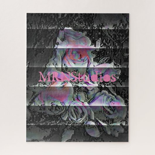 Techno Bouquet Jigsaw Puzzle (Vertikal)