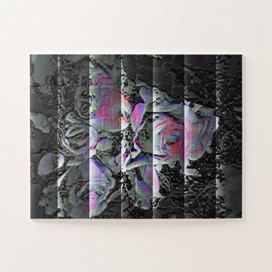 Techno Bouquet Jigsaw Puzzle (Horizontal)