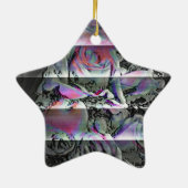 Techno Bouquet Keramik Ornament (Hinten)