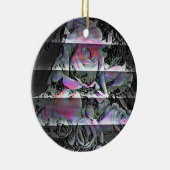 Techno Bouquet Keramik Ornament (Rechts)