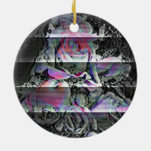 Techno Bouquet Keramik Ornament (Hinten)