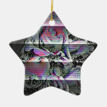 Techno Bouquet Keramik-Ornament