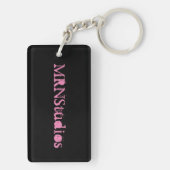 Techno Bouquet Keychain Schlüsselanhänger (Rückseite)