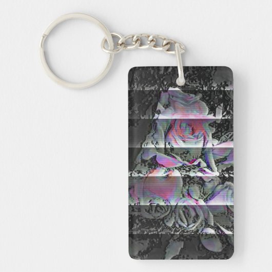 Techno Bouquet Keychain Schlüsselanhänger (Vorderseite)