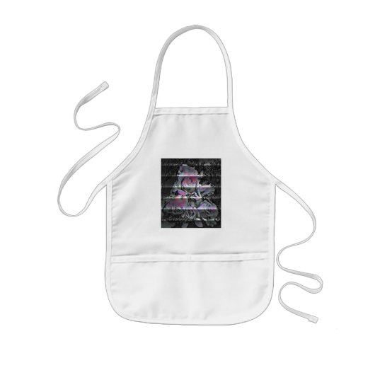 Techno Bouquet Kinderschürze (Vorne)