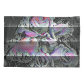 Techno Bouquet Kissenbezug (Rückseite)